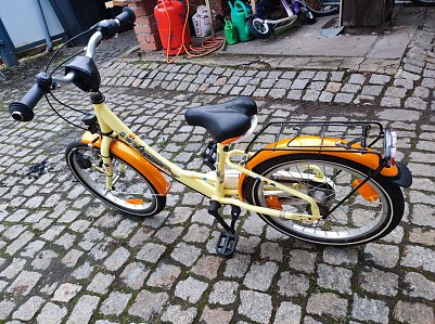 Fahrrad gelb (Foto: )