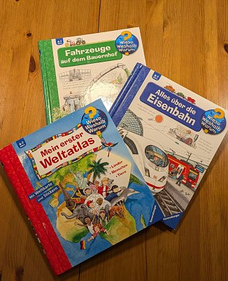 3 B&uuml;cher Wieso Weshalb Warum? (Foto: )