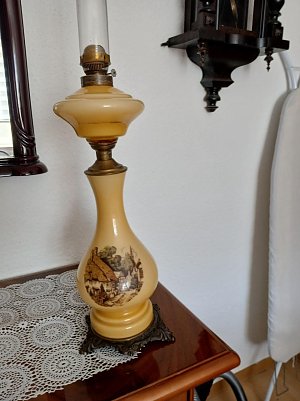 Alte Petroleum Lampe (Foto: )