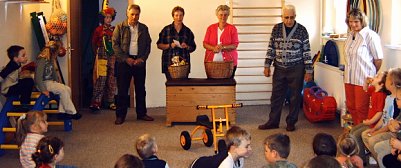 Kinder bedanken sich (Foto: nnz)