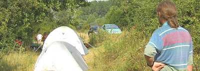 Verwarnung f&uuml;r "Schwarz"zelter (Foto: nnz)