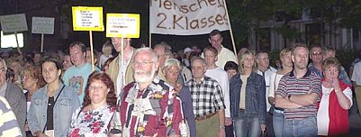 Asoziale Politik (Foto: nnz)