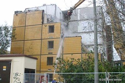 nnz-Foto des Tages: Ostblock f&auml;llt (Foto: nnz)