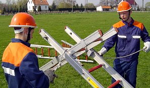 Fr&uuml;h &uuml;bt sich � (Foto: nnz)