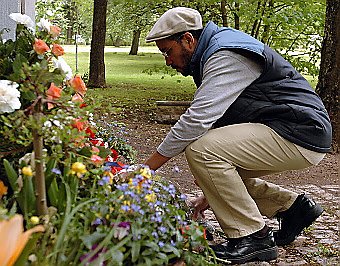 Kr&auml;nze zum 8. Mai  (Foto: nnz)