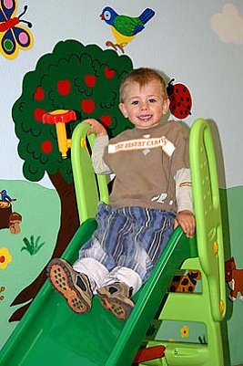 Krabbeln auf Bauernhof (Foto: nnz)