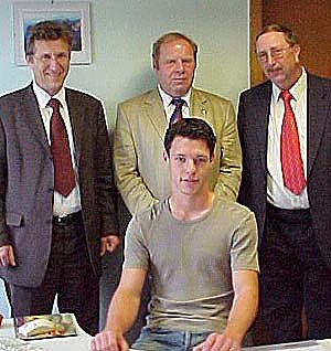 Minister unterst&uuml;tzt (Foto: nnz)