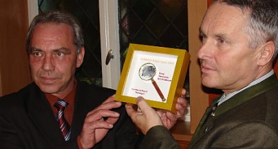 Goldene Lupe f&uuml;r Nordh&auml;user (Foto: nnz)