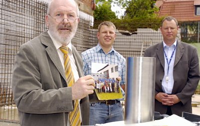 Herzst&uuml;ck wird gebaut (Foto: nnz)