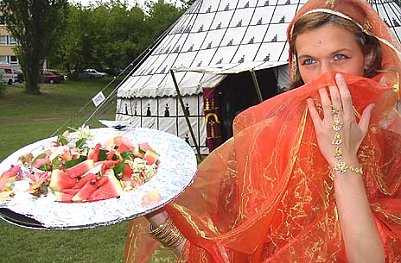 Bauchtanz auf dem Campus (Foto: nnz)