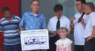 Wacker gezeichnet (Foto: nnz)