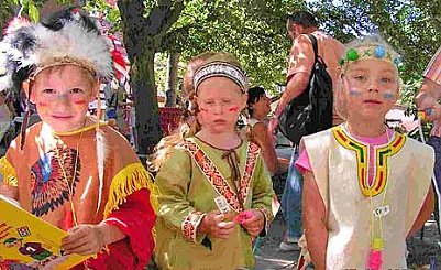 Indianer im Domschlo&szlig; (Foto: nnz)