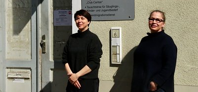Steffi Mayer und Kathrin Meinert sind weiter im Einsatz (Foto: Angelo Glashagel)
