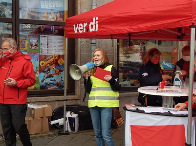 Gewerkschaftssekret&auml;rin Katrin Beerens (Foto: agl)