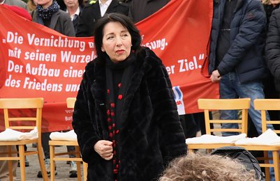 Petra Rosenberg berichtet vom Schicksal ihres Vaters und ihrer Familie  (Foto: agl)