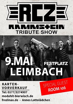 Rammstein-Tribute-Band spielt in Leimbach.  (Foto: Veranstalter)