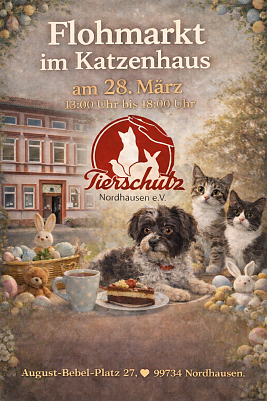 Flohmarkt im Katzenhaus (Foto: Tierschutzverein)