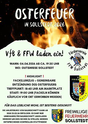 Plakat (Foto: VfB Friedetal Sollstedt)