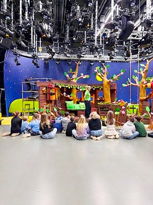 Besuch der dritten Klassen der Evangelischen Grundschule beim Kika in Erfurt. (Foto: Ulrike Bauersfeld)