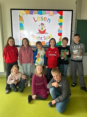 Die besten Vorleser der Grunschule in Werther. (Foto: Marietta Schr&ouml;ter)