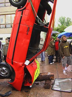 Nach dem Absturz (Foto: nnz)