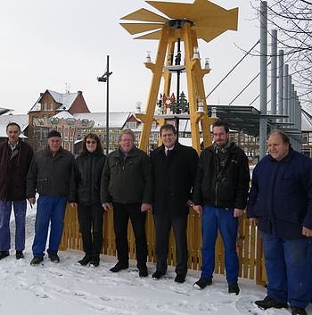 Aufgestellt (Foto: privat)