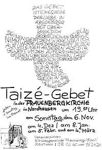 Bild: Plakat zum Gebet