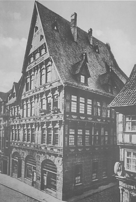 Bild: Das Rosenthal'sche Haus in Nordhausen vor dem Krieg