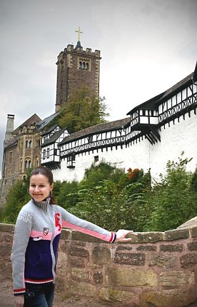 Bild: Am Fu&szlig;e der Wartburg