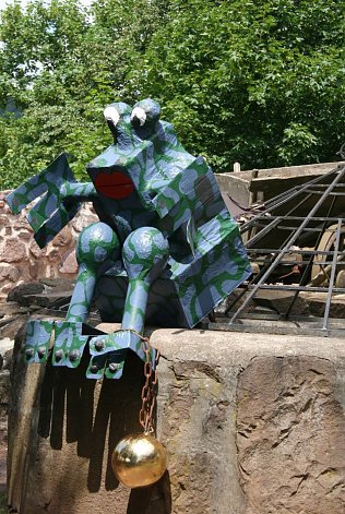 Bild: Der Frosch wartet
