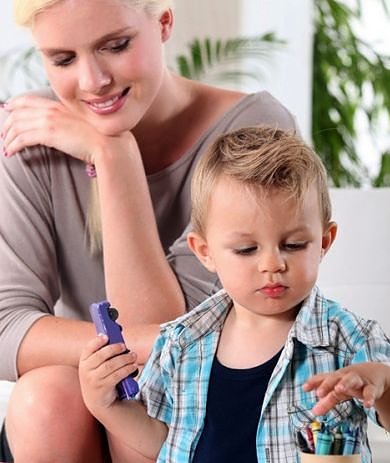 Bild: Arbeit und Familien unter einen "Hut bringen"