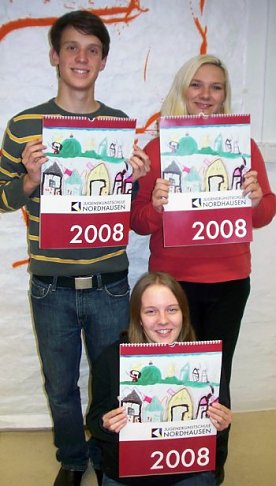 Bild: Sabrina, Johannes und Anne sind begeistert