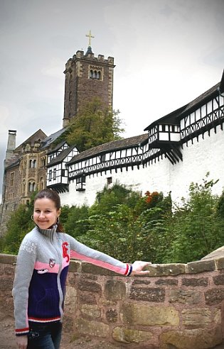 Bild: Am Fu&szlig;e der Wartburg