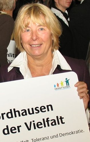 Bild: Freude &uuml;ber Schild