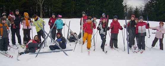 Spa&szlig; im Schnee (Foto: nnz)