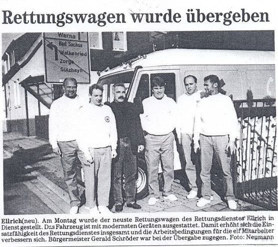 Historisches Dokument (Foto: privat)