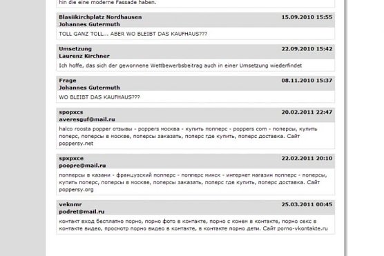 Gespickt mit "Verweisen" (Foto: privat)