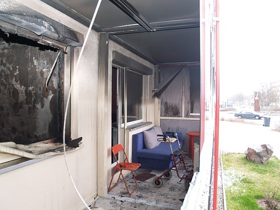 Brand am Zuckerweg (Foto: nnz) Brand am Zuckerweg (Foto: nnz)