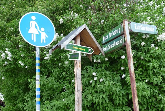 Wanderwegweiser (Foto: Karl-Heinz Herrmann)