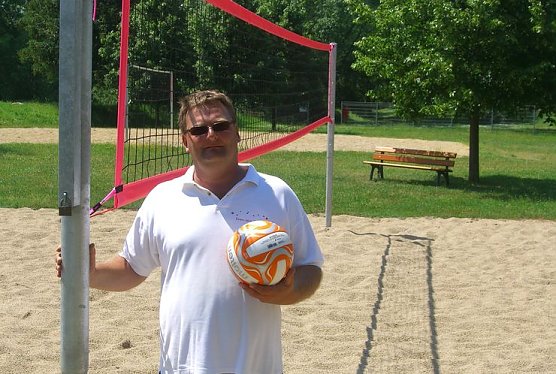 Sportlich am Kiesteich (Foto: privat)