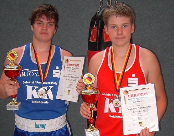 Zwei Vizemeister (Foto: privat)