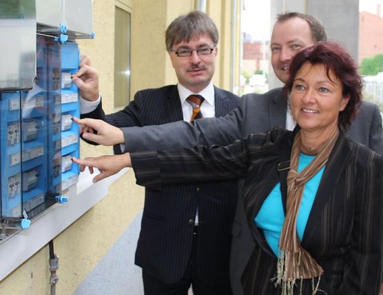 Angeschaltet (Foto: Stadtwerke Nordhausen) Angeschaltet (Foto: Stadtwerke Nordhausen)