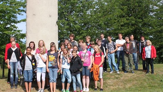 Die Mauer ist weg (Foto: privat) Die Mauer ist weg (Foto: privat)