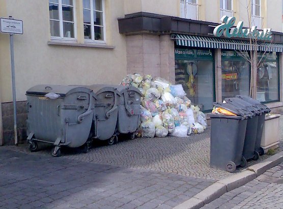 Berge in der Innenstadt (Foto: Schmitt) Berge in der Innenstadt (Foto: Schmitt)
