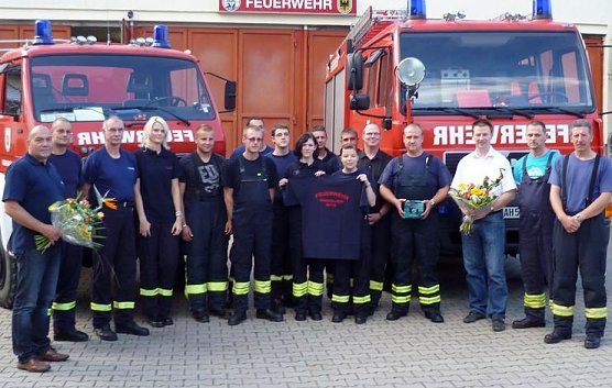 &Uuml;bergeben (Foto: privat)