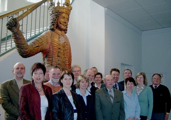 Roland und Ideengeber (Foto: Bergmann)