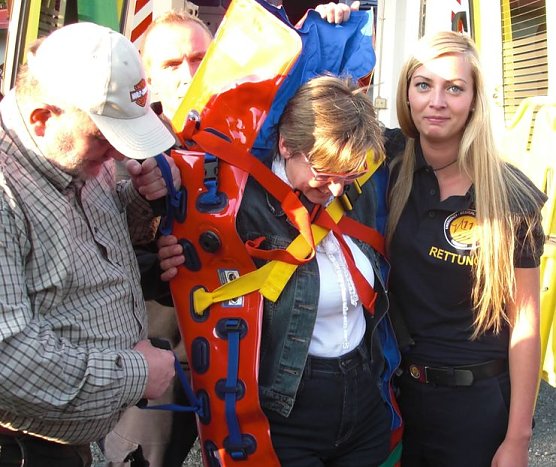 Besuch bei Rettern (Foto: privat)