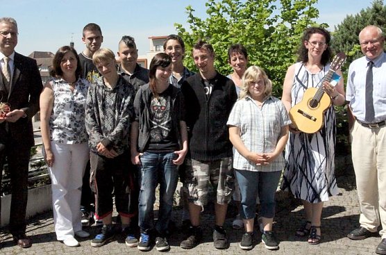 Spende übergeben (Foto: I. Wiegand) Spende übergeben (Foto: I. Wiegand)