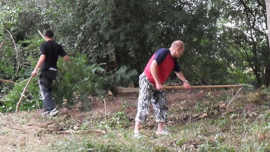 Hilfe für Apostelbrücke (Foto: privat) Hilfe für Apostelbrücke (Foto: privat)
