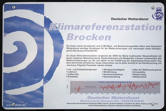 Referenzstation am Brocken (Foto: privat)